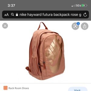 Rose Gold Nike Women’s Hayward Futura Backpack
